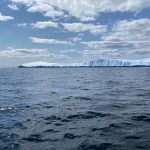 Long massive iceberg off St. Anthony bight