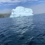 Iceberg off St. Anthony July 14, 2023